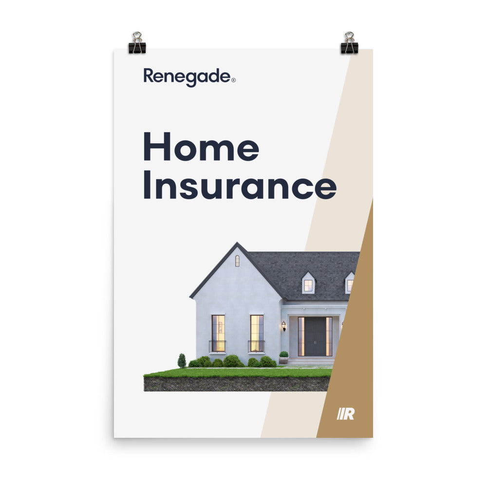 Home Insurance Poster