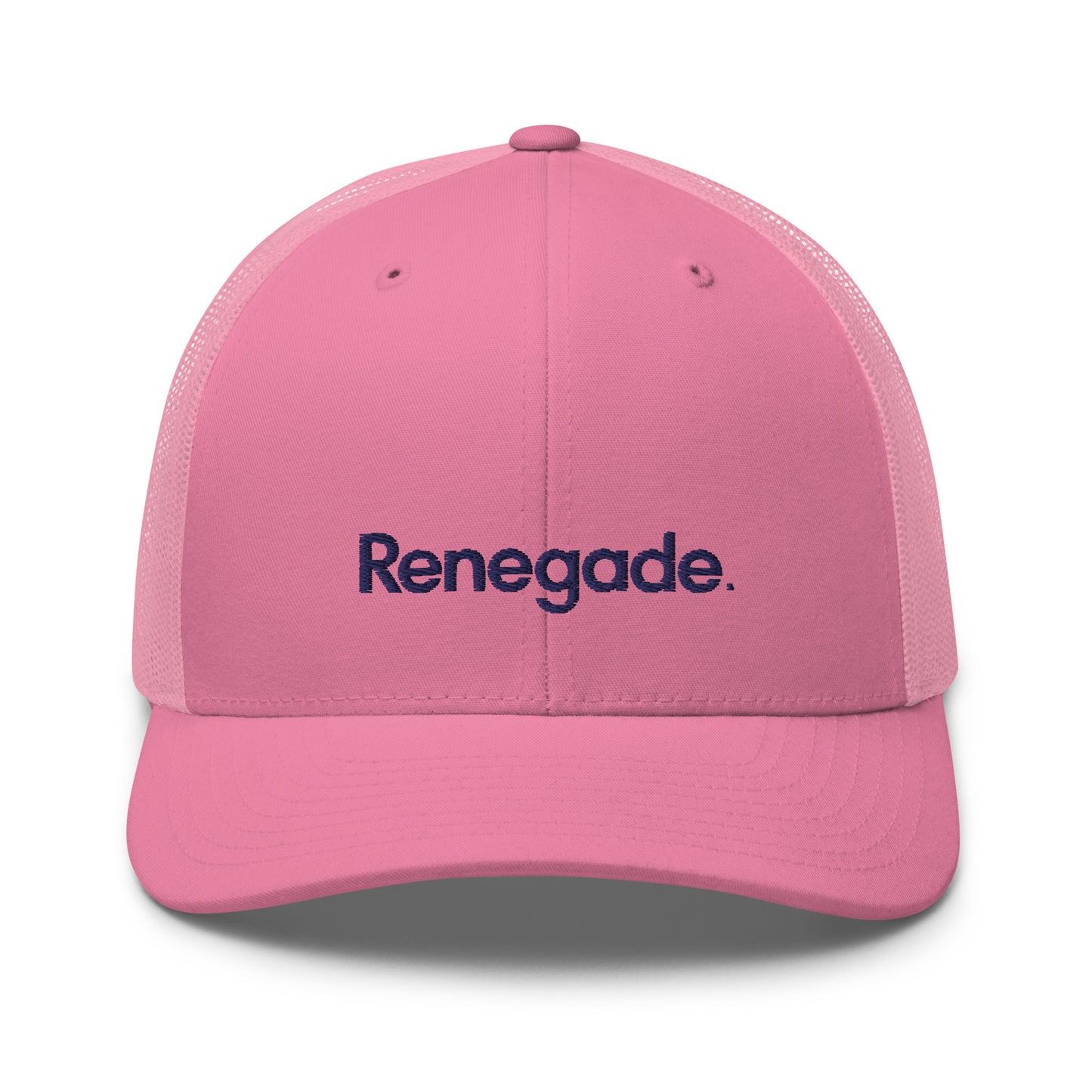 Renegade Trucker Hat - White/Pink