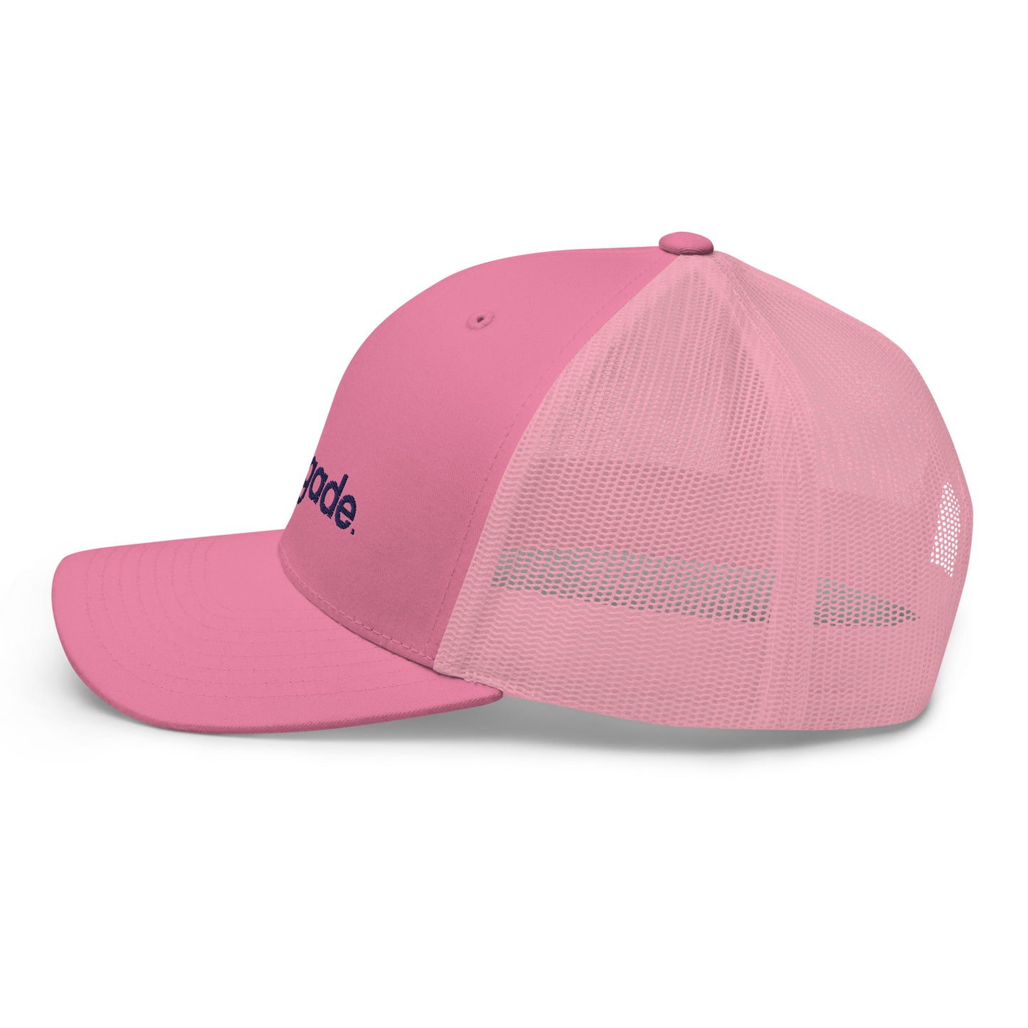 Renegade Trucker Hat - White/Pink