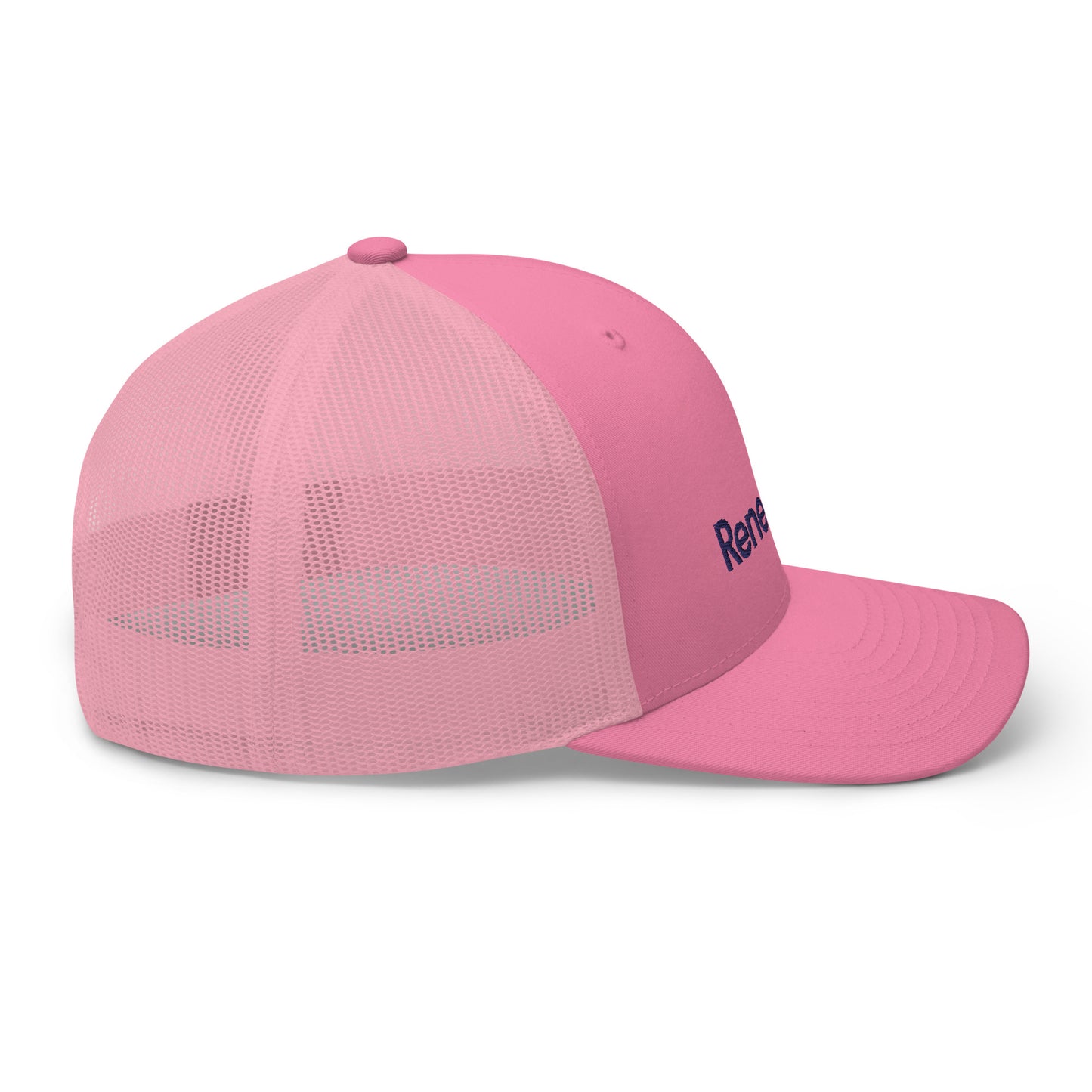 Renegade Trucker Hat - White/Pink