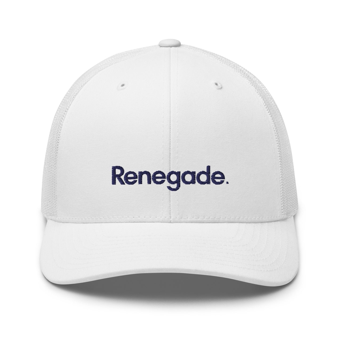 Renegade Trucker Hat - White/Pink