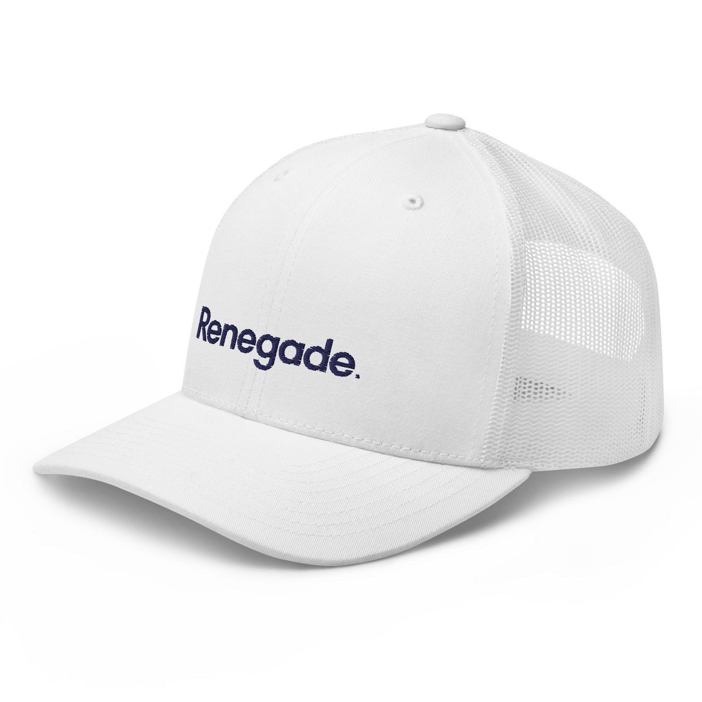 Renegade Trucker Hat - White/Pink