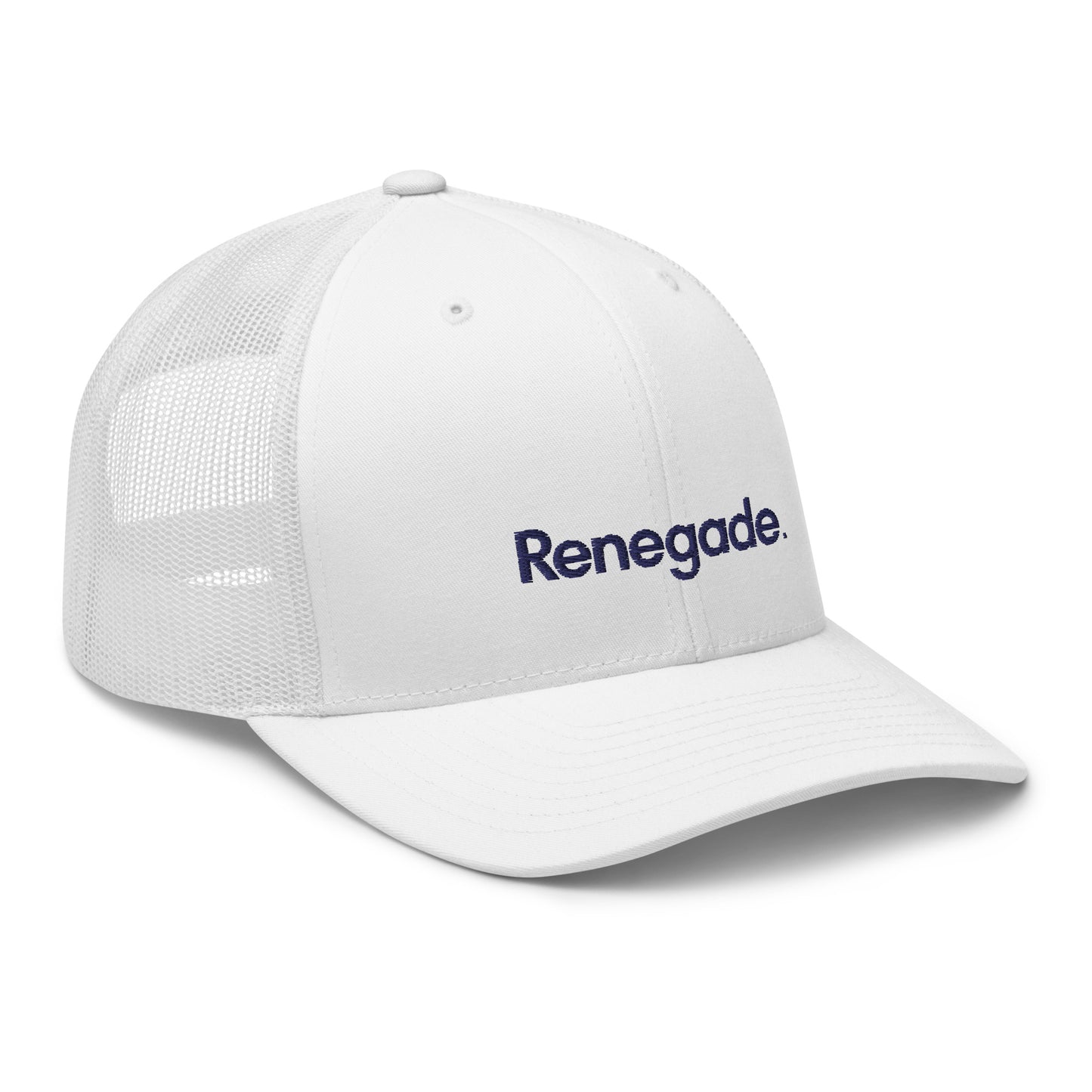 Renegade Trucker Hat - White/Pink