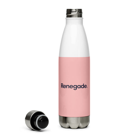 Renegade Stainless Steel Water Bottle - Pink