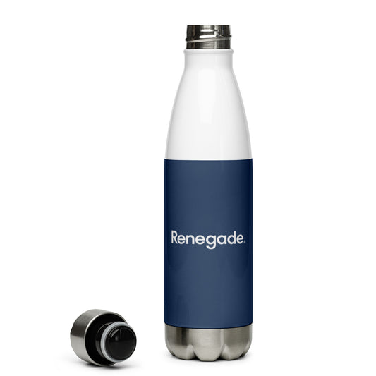 Renegade Stainless Steel Water Bottle - Blue